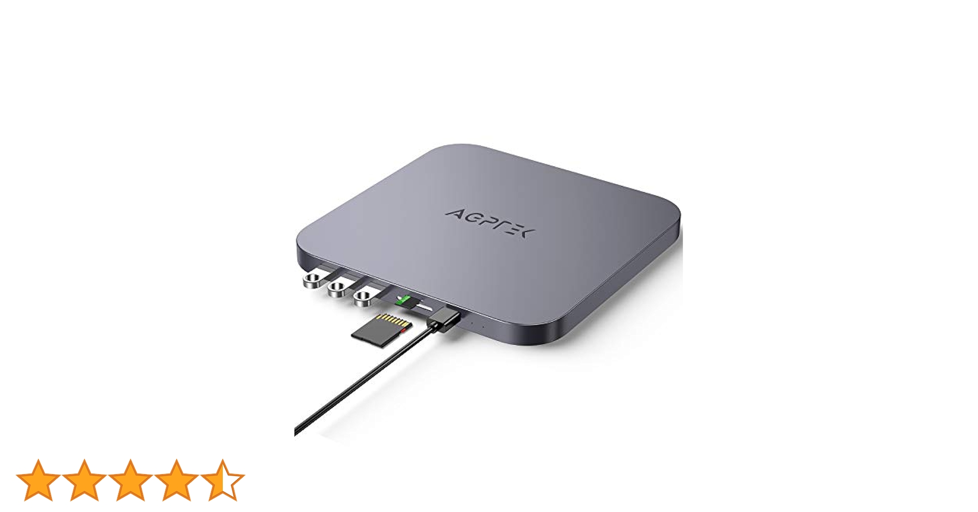 Type-C Hub with Hard Drive Enclosure, AGPTEK USB-C Docking